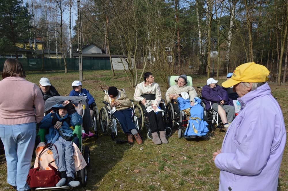 Pierwszy dzień wiosny w Domu Pomocy Społecznej w Konstancinie