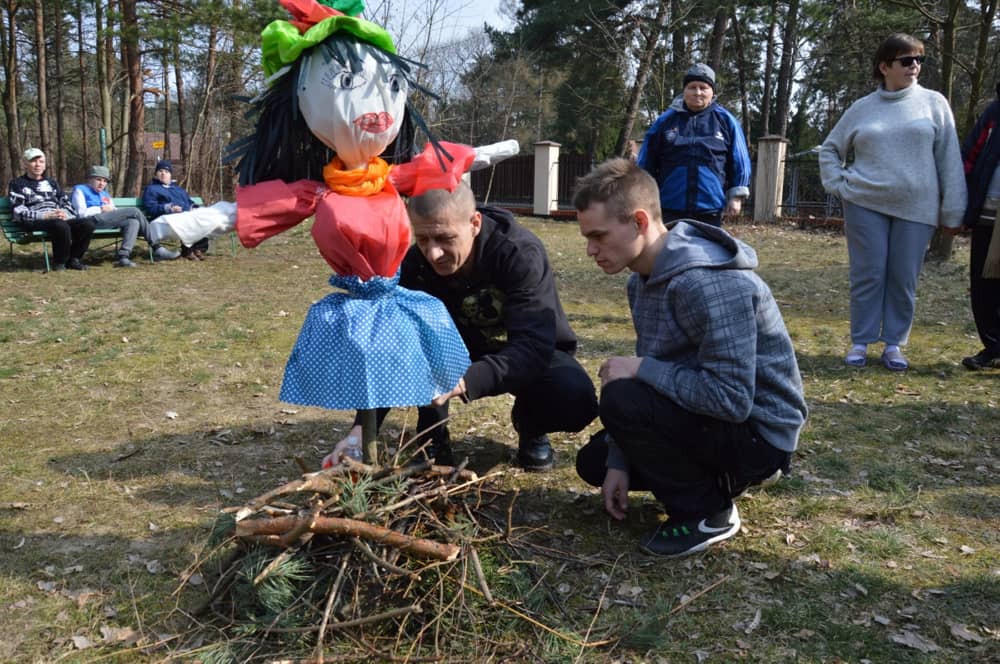 Pierwszy dzień wiosny w Domu Pomocy Społecznej w Konstancinie