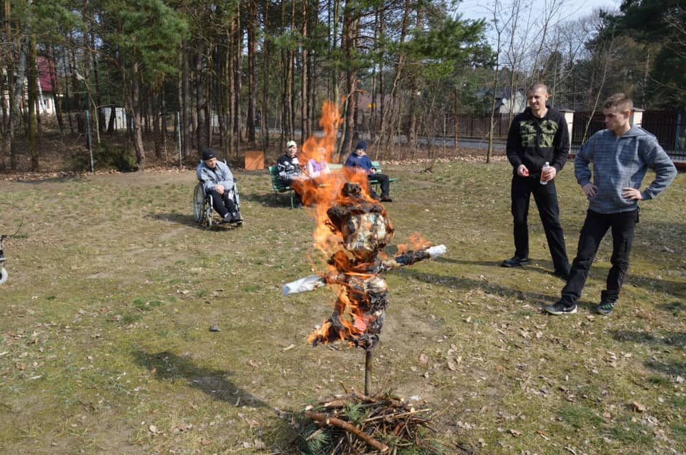 Pierwszy dzień wiosny w Domu Pomocy Społecznej w Konstancinie