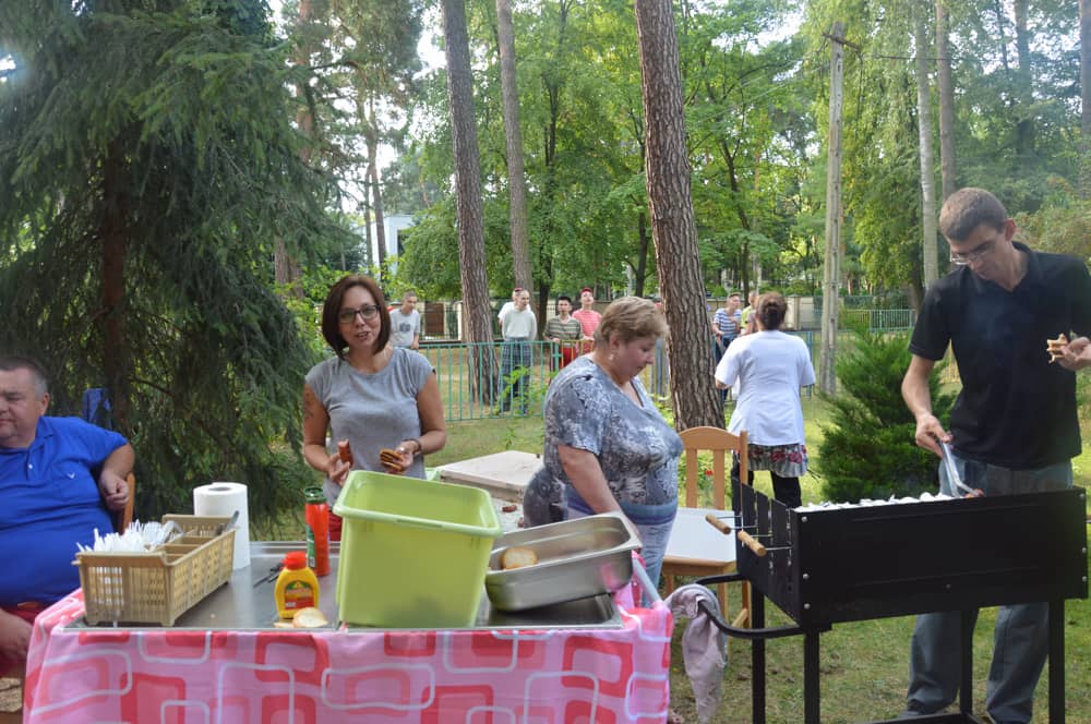 Grill w Domu Pomocy Społecznej w Konstancinie