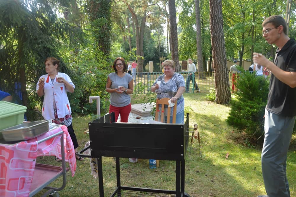 Grill w Domu Pomocy Społecznej w Konstancinie