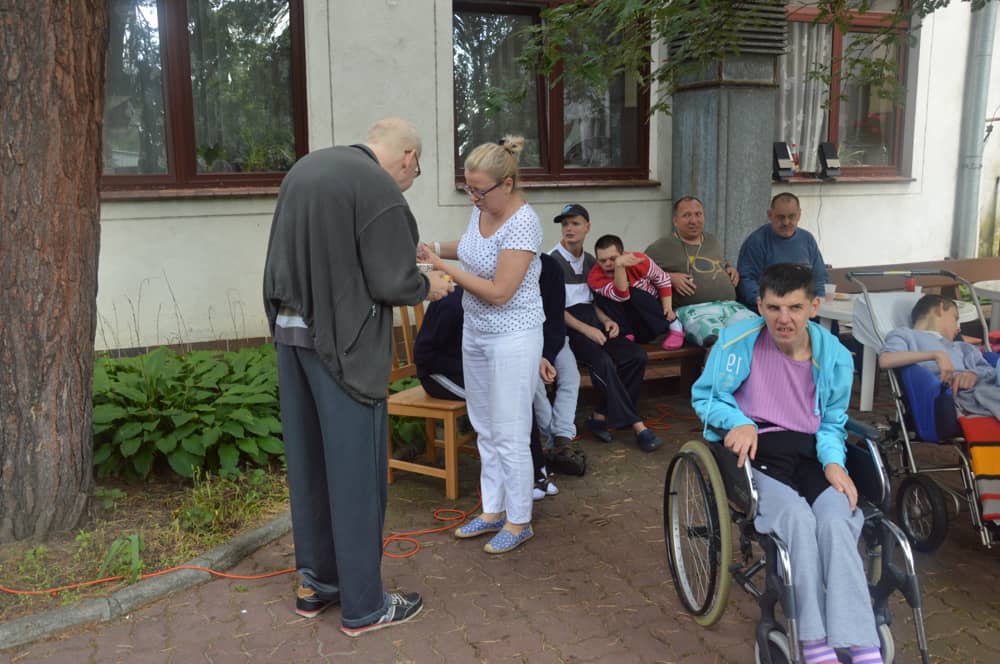 Grill w Domu Pomocy Społecznej w Konstancinie