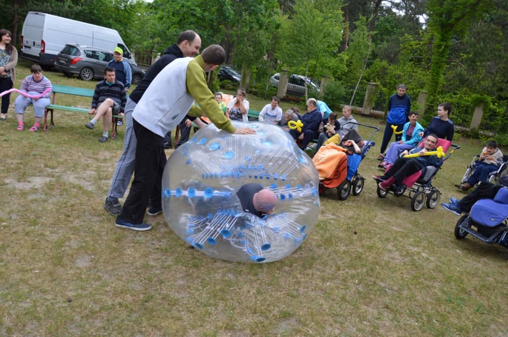 Dzień Dziecka w Domu Pomocy Społecznej w Konstancinie