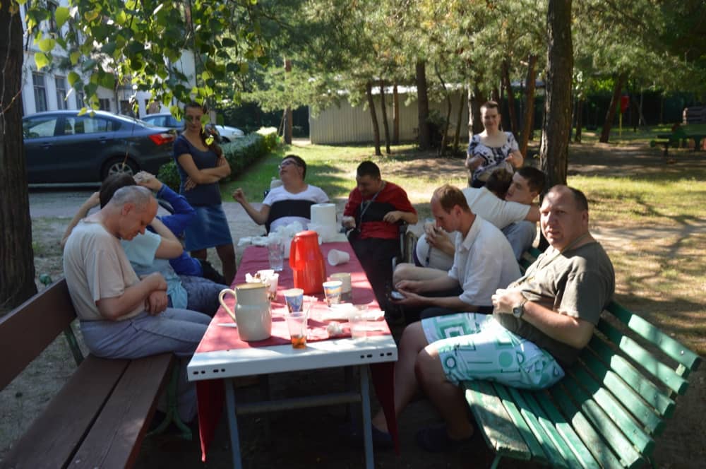 Urodziny Mieszkanki Domu Pomocy Społecznej