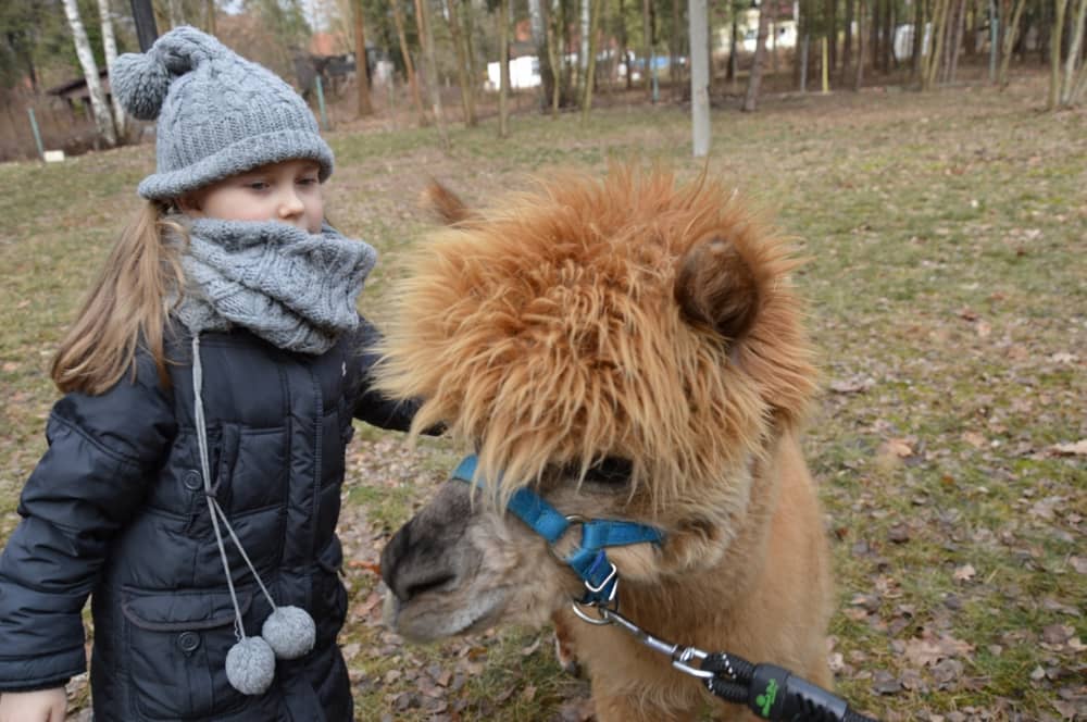 Egzotyczni goście w Domu Pomocy Społecznej w Konstancinie