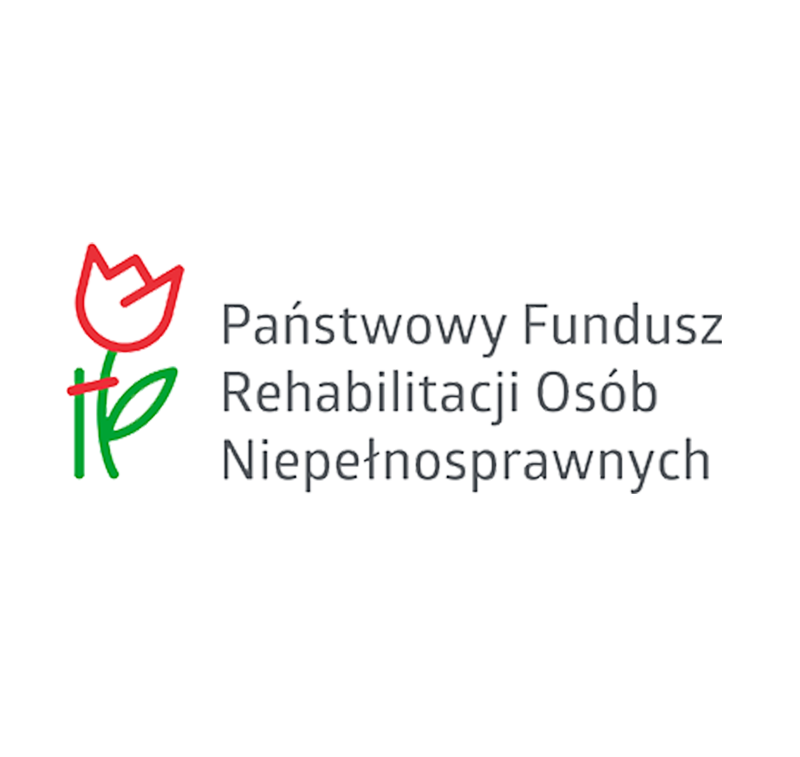 Logotyp Państwowego Funduszu Rehabilitacji Osób Niepełnosprawnych